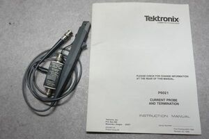 [SK][D4042260] Tektronix テクトロニクス P6021 AC電流プローブ MANUAL付き