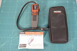 [NZ][C4033460] リジッド RIDGID MICRO CD-100 可燃性ガス検知器 取扱説明書、ソフトケース付き