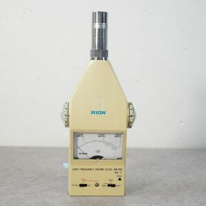 [NZ][C4028380] RION リオン NA-17 LOW FREQUENCY SOUND LEVEL METER サウンドレベルメーター 元ケース付きの画像2