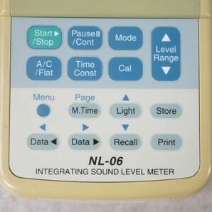 [NZ][C4027680] RION リオン NL-06 INTEGRATING SOUND LEVEL METER サウンドレベルメーター 元ケース付きの画像3