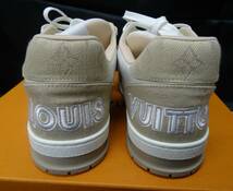 LOUIS VUITTON ルイヴィトン　正規品　限定品　メンズ　BM　9232　7 スニーカー　靴　26ｃｍ　ベージュ×ホワイト　白　保存袋　箱　_画像6