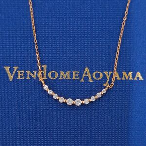 VENDOME AOYAMA 　ヴァンドーム青山　ネックレス　リュール　ライン　K10 PG　AJAN136340DI