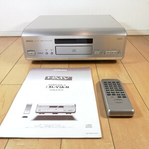 Victor　ビクター　HMV　コンパクトディスクプレーヤー　CDプレーヤー　XL-V1A-N　リモコン/取扱説明書付き!!