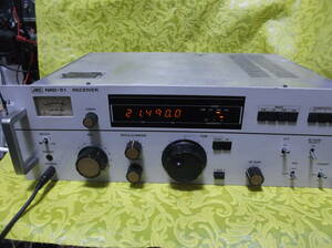 ＪＲＣ　日本無線　プロ用受信機　ＮＲＤ－９１　ＯＭが修理した動作品