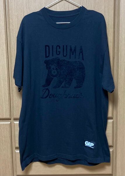 DIGUMA Doughnuts TEE DJ MURO King of diggin タワーレコード ブラック XL Tシャツ