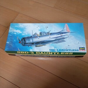 44-413 ハセガワ 1/72 SBD-3 ドーントレス 未組立