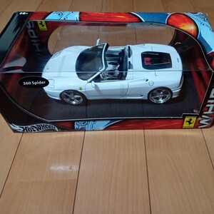 44-713 hotWheels 1/18 フェラーリ360 スパイダー