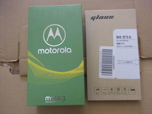 【レア】☆新品未使用・未開封☆MOTOROLA☆moto g7 power☆メモリ4GB RAM☆ストレージ64GB ROM☆セラミックブラック☆保護ガラスフィルム付