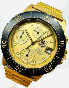 Продукт Dead Stock ◆ Tag Heuer Tauer 3000 Series Professional 137.406 Автоматический обмоток черный