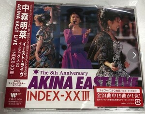 中森明菜　CD AKINA EAST LIVE INDEX-xxIII 新品