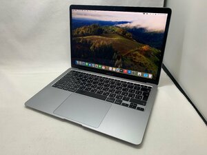 １円スタート！！ Apple MacBook Air A2337 (M1, 2020) US・ロシアキーボード スペースグレイ [Nmc]