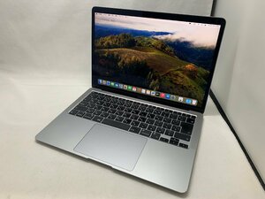 １円スタート！！ Apple MacBook Air A2337 (M1, 2020) スペースグレイ [Nmc]