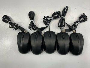 １円スタート！！【未検査品】ELECOM USB mouse 5個セット [Etc]