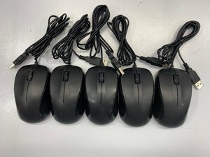 １円スタート！！【未検査品】ELECOM USB mouse 5個セット [Etc]