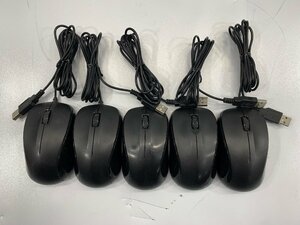 １円スタート！！【未検査品】ELECOM USB mouse 5個セット [Etc]