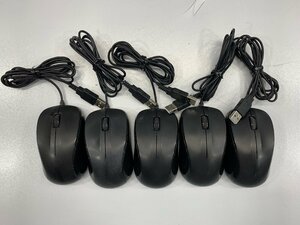 １円スタート！！【未検査品】ELECOM USB mouse 5個セット [Etc]