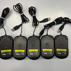 １円スタート！！【未検査品】ELECOM USB mouse 5個セット [Etc]の画像2