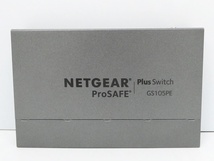 02 67-592522-02 [Y] NETGEAR ネットギア GS105PE 10000S PoEパススルー対応 ギガビット5ポート アンマネージプラススイッチ 旭67_画像2