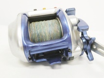 02 65-592578-02 [Y] SHIMANO シマノ 1000Ｈ 探検丸 電動 リール 電源コード付き 旭65_画像2