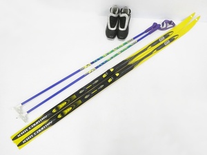 02 68-591905-22 [S] ELAN Elan Cross Country ski .. skis stock paul (pole) boots 266mm 3 point set asahi 68