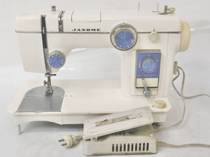 17 82-593938-20 [S] Janome JANOME швейная машина MODEL 804 рукоделие ручная работа foot педаль олень 82