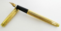 16 39-594133-23 [Y] 万年筆 パーカー PARKER ペン先 585 ゴールド系 / CLIP SUPERIOR SPECIAL IRIDIUM PEN 極太 計2点まとめて 福39_画像2