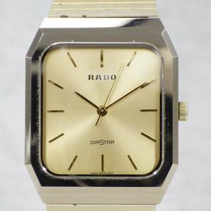 01 00-000000-98 [Y] (0406-8) RADO ラドー ペアウォッチ メンズ レディース ダイヤスター ダイアスター 132.9561.3 133.9689.3 札経00の画像3