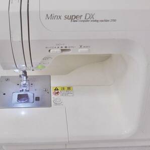 17 82-593518-15 [S] シンガー SINGER Minx super DX 型式2700 コンピューター ミシン ハンドクラフト 手芸 裁縫 鹿82の画像2