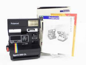 01 15-592909-06 [Y] POLAROID ポラロイド Spirit 600CL 箱 取扱説明書付き 札15