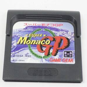 01 15-593382-12 [Y] SEGA セガ GAME GEAR ゲームギア HGG-3210 本体 ソフト スーパーモナコGP 札15の画像7