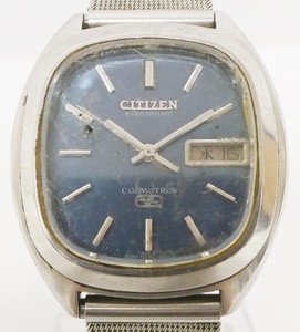 02 68-593095-08 [Y] CITIZEN シチズン ELECTRONIC COSMOTRON コスモトロン 4-790847 TA GN-5-S デイデイト メンズ 腕時計 旭68