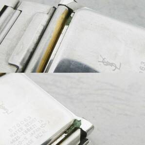 02 67-594155-23 [Y] Yves Saint Laurent イヴ・サンローラン イブサンローラン クオーツ レディース 腕時計 旭67の画像10