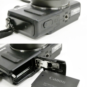 16 39-594363-25 [Y] Canon キヤノン EOS M ミラーレス一眼レフカメラ DS126391 バッテリー×1個 EF-M 22mm 1.2 STM 充電器 他 セット 福39の画像5