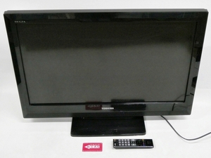 16 00-000000-00 [S] TOSHIBA 東芝 REGZA レグザ 32A1S 液晶カラーテレビ 32V型 2011年製 リモコン付き 福00