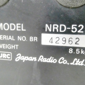 16 38-593892-19 ★ [Y] 日本無線 JRC NRD-525 全波受信機 無線機 通電確認済み 福38の画像6