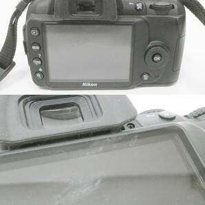02 68-593471-15 [Y] Nikon ニコン D3000 カメラ レンズ Nikon DX AF-S 18-55mm 1:3.5-5.6G SIGMA 28-70mm 1:2.8-4 セット 旭68の画像4