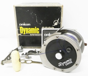 02 65-593605-16 [Y] DAIWA ダイワ Dynamic 2000S ダイナミック 手動 システムリール 船用 船釣り 海釣り 釣具 フィッシング 箱付き 旭65