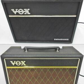 16 38-593928-20 ★ [S] VOX ギターアンプ 3点 セット Amplug Classic Rock キャビネット / Valvetronix VT20＋ 他 ヴォックス 楽器 福38の画像4