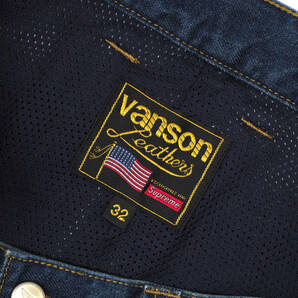 Supreme/Vanson Leathers Cordura Denim Racing Pant 青W32 シュプリーム/バンソン レザー コーデュラ デニム レーシング パンツ 2022FWの画像4