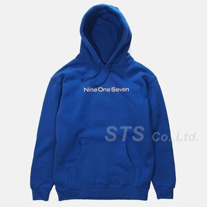 Nine One Seven - Nine One Seven Hooded Sweatshirt 青XL ナイン ワン セブン - ナイン ワン セブン フーデッド スウェットシャツ　2016FW