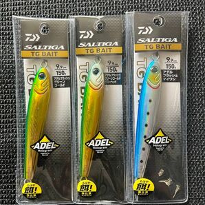 Daiwa ダイワ ソルティガ TGベイト 150g 3本セット D