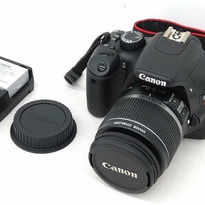 デジタル一眼レフカメラ Kiss X4 キャノン 動作OK Canon デジカメ デジタルカメラ 中古 レンズ EF-S バッテリーチャージャー バッテリー付の画像1