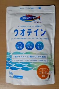 ウオテイン　速筋タンパク　660ｇ　約33日分　カフェオレ風味　賞味期限2024年12月