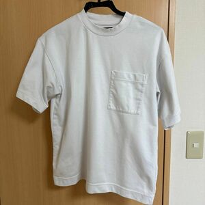 無印 UVカットTシャツ S.白