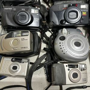 コンパクトカメラ フィルムカメラ デジカメ 等 まとめ売り OLYMPUS /KONICA/ Nikon/他 25点セット ★ 現状品 ジャンクの画像5