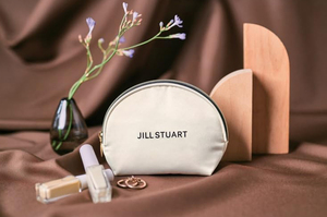 JILL STUART ジルスチュアート ゼクシィ 付録 マルチポーチ シェル型 収納 ケース 【美品】