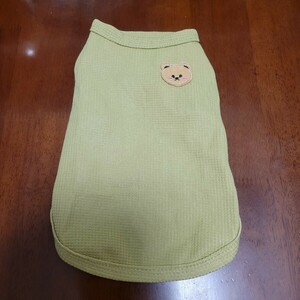 O762 犬服　タンクトップ ドッグウェア 小型犬用　