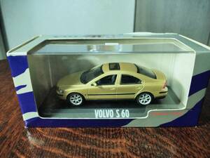 Minichamps Volvo S60　　ミニチャンプス　ボルボ S60　ゴールド