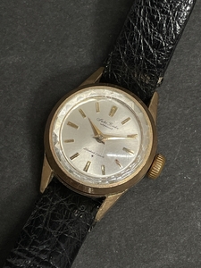 ● コレクター必見 ビンテージ SEIKO セイコー 14K GOLDFILLED 金メッキ 腕時計 クオーツ レディース 女性 時計 小物 コレクション ma372