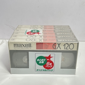 ● コレクター必見 未使用 maxell マクセル ビデオテープ VHS テープ 11点 レトロ コレクション ma479の画像2